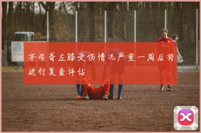 字母哥左膝受伤情况严重一周后将进行复查评估